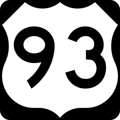 U.S. Route 93 in Montana