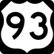 U.S. Route 93 Alternate marker