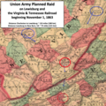 Union Army Raid Lewisburg Nov 1.png
