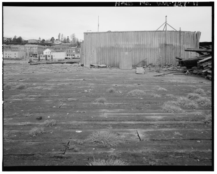 File:Union Wharf, Taylor Street End, Port Townsend, Jefferson County, WA HABS WASH,16-PORTO,12-11.tif