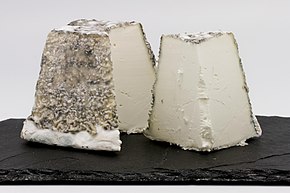 Valencay cheese, a goat cheese from France Valencay 04.jpg