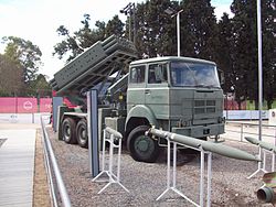 Fiat 697 NB lance-missiles de l'armée argentine