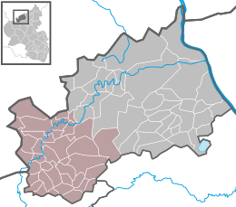 Verbandsgemeinde Adenau - Carte