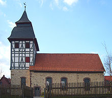 St.-Margarethen-Kirche im Zentrum von Vernawahlshausen