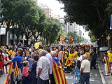 Via Catalana per la Independència. Abans, durant i després de la Via, a Barcelona i el Baix Llobregat.