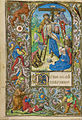 Weense meester van Maria van Bourgondië, Kruisafneming, Getijdenboek van Karel de Stoute, ca. 1471, Los Angeles: J. Paul Getty Museum