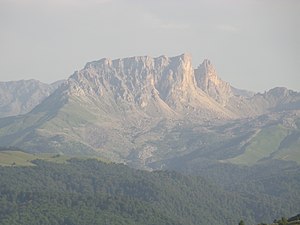View the Kepez mountain in Göygöl National Park. Photograph: Ilkin M-zade