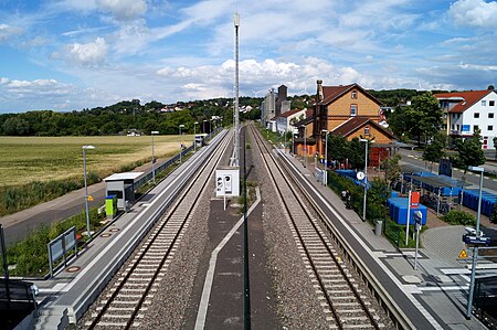 Wörrstadt Bahnhof Wörrstadt Richtung Ost 2.7.2016