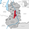 Location of the municipality of Wackersberg in the Bad Tölz-Wolfratshausen district