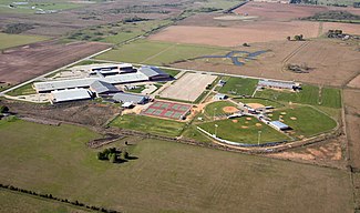 Aerial photo of Waller High School, 21 March 2008 WallerHS.jpg