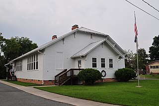 <span class="mw-page-title-main">Walnut Cove Colored School</span> Historic school building in North Carolina, United States