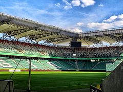 Stadium 7. Стадион войска польского Варшава. Варшава стадион 2000. Пепси Арена войска польского.