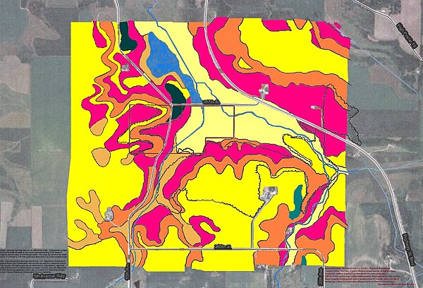 Soils of Warsaw WMA area