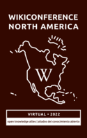WikiConference North America 2022 logo