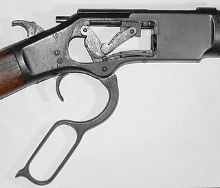 <span class="mw-page-title-main">Lever action</span> Type of firearm action