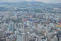 横浜ランドマークタワー69階の展望台（スカイガーデン）からの眺め
