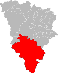 Canton de Rambouillet - Carte