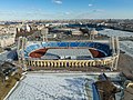 * Nomination Petrovsky stadium photographed from above at spring. Saint Petersburg, Russia. By User:Красный --Екатерина Борисова 02:29, 29 February 2024 (UTC) * Promotion  Support Good quality, IMO "fixing" the verticals would make it look unnatural. --Plozessor 05:10, 29 February 2024 (UTC)