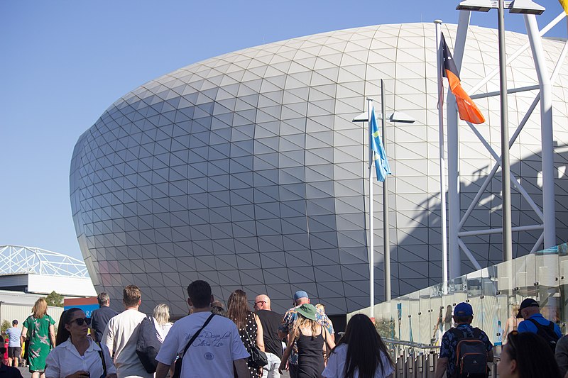 File:'Player Pod' of Rod Laver Arena during the 2023 Australian Open (52680260745).jpg