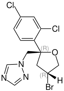 File:(2R,4R)-BROMUCONAZOLE Structural Formulae V1.svg