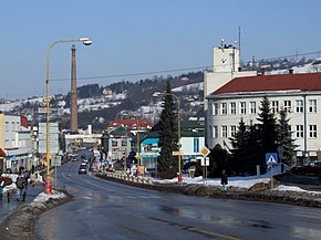 Čadca - city center.jpg