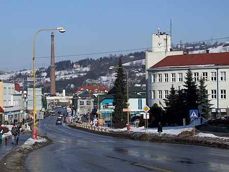 Čadca city center