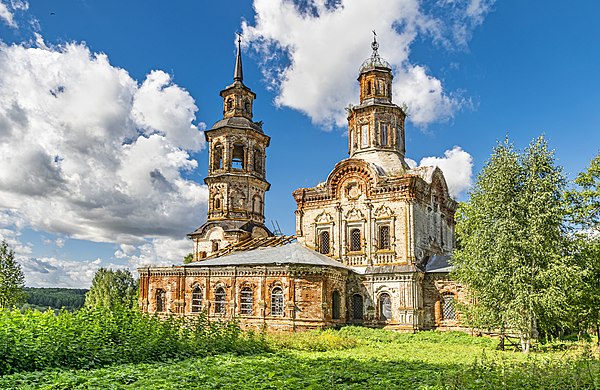 319. Церковь Владимирской Богоматери, Верхкумёны, Кумёнский район Автор — Ele-chudinovsk