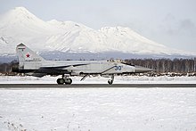 Выполнение групповых полетов экипажами истребителей Миг-31 в рамках плана боевой подготовки (аэр.Елизово, п-ов Камчатка) (9).jpg