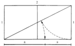 Миниатюра для Файл:Геометрический способ построения золотого сечения.png