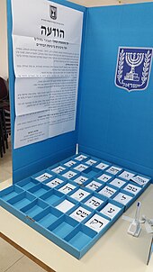 Israeli polling booth qlpy bbKHyrvt 2015 bgb`t nSHr 01.jpg