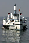 Raddampfer „Diessen“ auf dem Ammersee