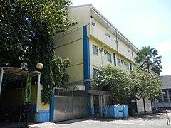 High School Building, seen in 2016