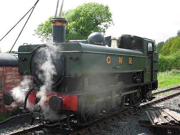 An old design recreated by Hawksworth: No. 1638 (built after Nationalisation) preserved on the Kent & East Sussex Light Railway