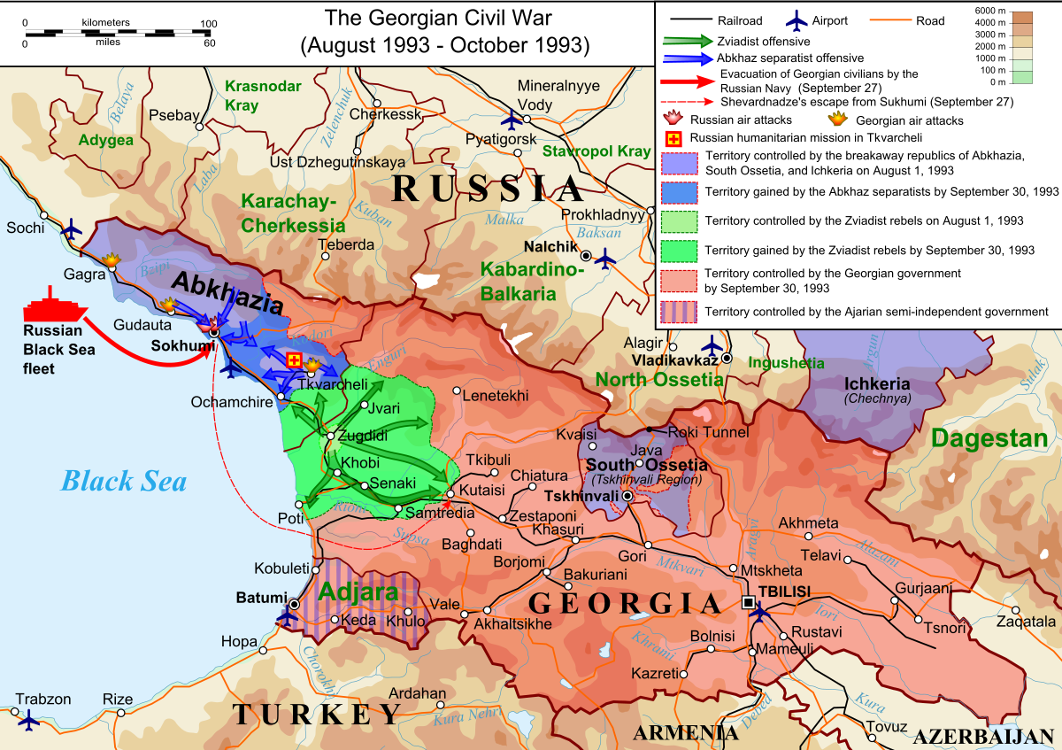 Georgian Civil War Wikipedia