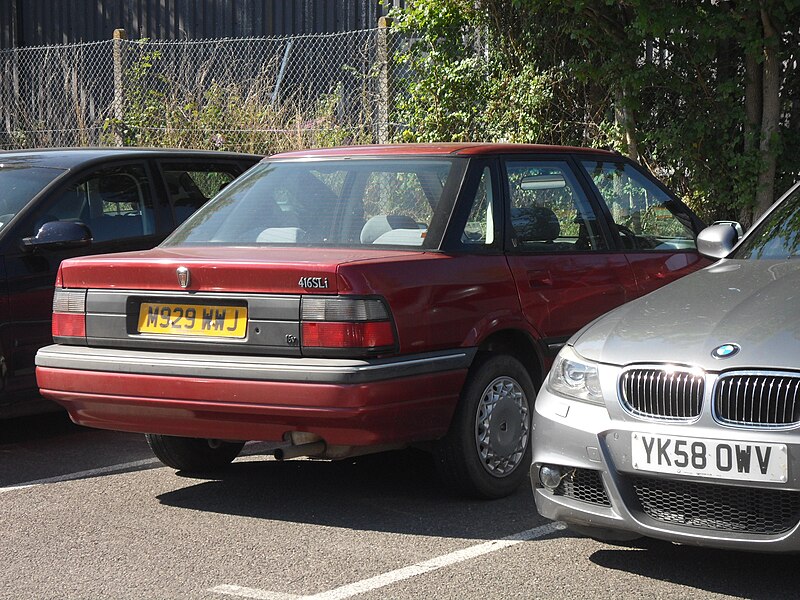 File:1995 Rover 400 1.6 SLi 16v (9672362095).jpg