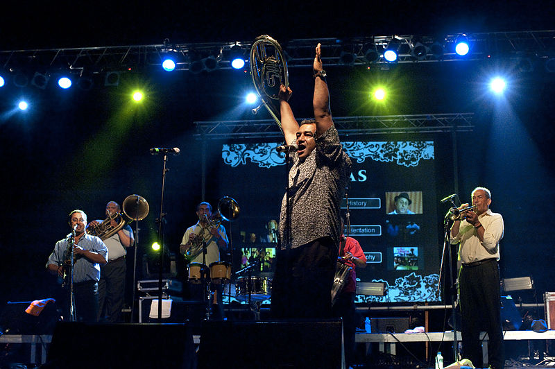 File:20090627 Fanfare Ciocarlia group live in Athens at Restistance Festival by KOE 1.jpg