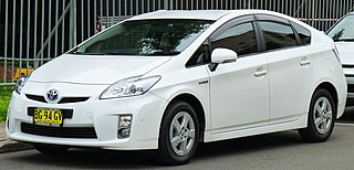 <span class="mw-page-title-main">Toyota Prius (XW30)</span> Motor vehicle