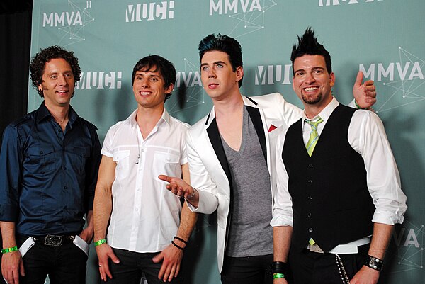 Marianas Trench at the 2011 MuchMusic Video Awards