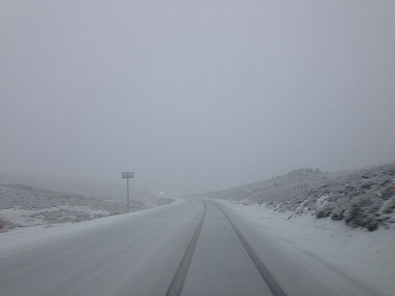 File:2014-02-27 06 49 45 Snow on Nevada State Route 225 near Adobe Summit.JPG