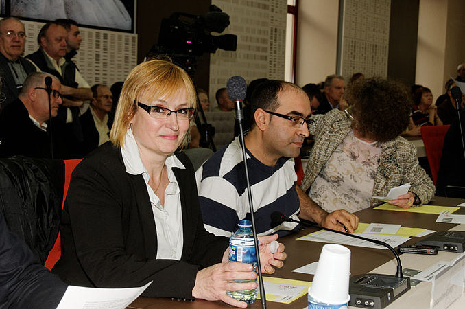 Élus de l'opposition : Jacqueline Guiot, Mazouz Benlazeri, Armelle Leleup.