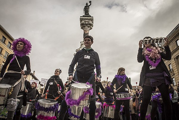 8M 2018 in Pamplona