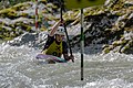 * Nomination Mirjam Kirschner (BFC Bamberg) during whitewater slalom Lofer / Austria (race 2016). --Isiwal 22:42, 30 May 2016 (UTC) * Promotion Good quality. --Hubertl 04:53, 31 May 2016 (UTC)