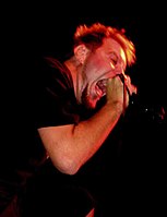 Brock Lindow, the vocalist for 36 Crazyfists