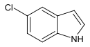 Strukturformel von 5-Chlor-1H-indol