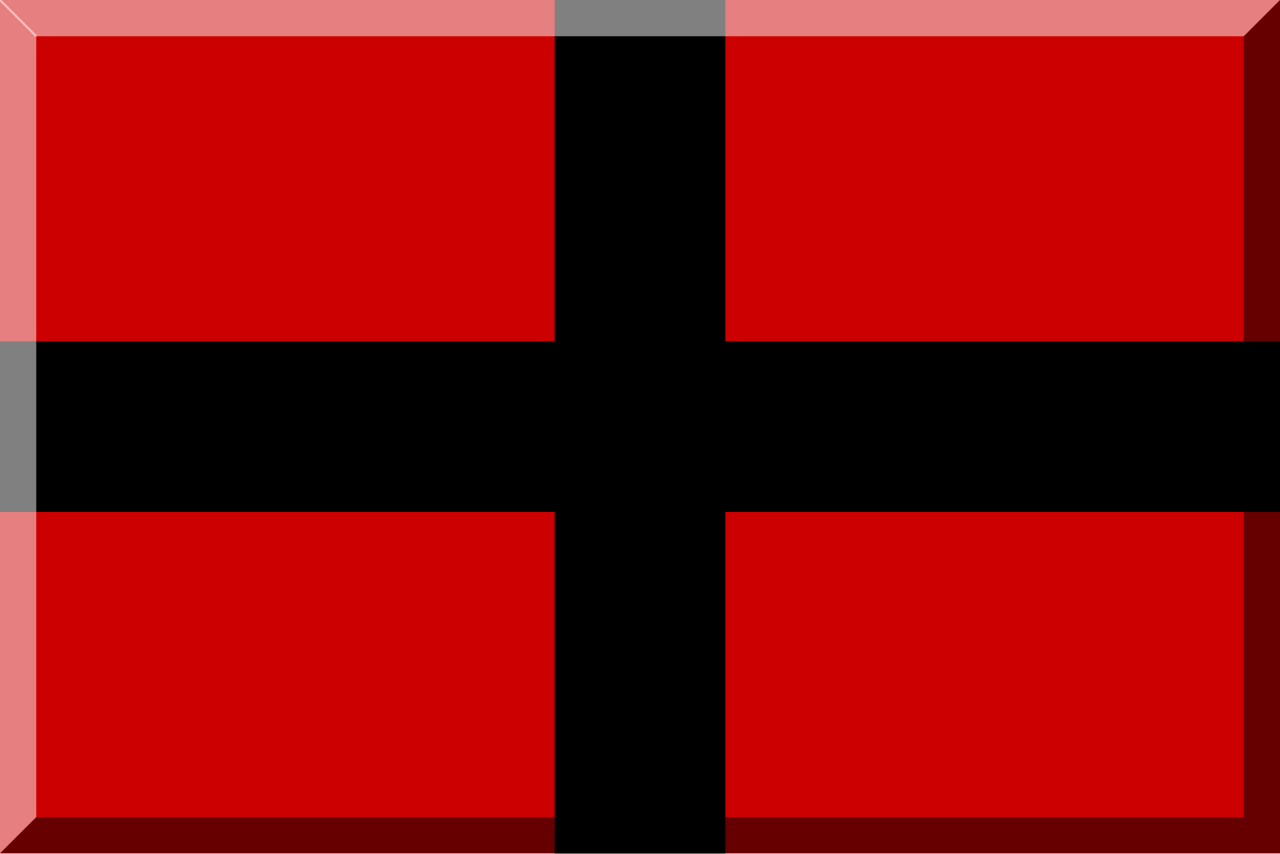 reagere ledsager Trække på File:600px Red HEX-CC0000 with Black cross.svg - Wikimedia Commons