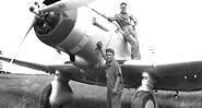 74th Attack Squadron ground crew with a Northrop A-17 at Rio Hato Field in 1939.