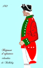 régiment de Bulkeley de 1762 à 1775