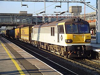 British Rail Class 92 class of 46 electric locomotives