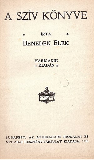 Író Benedek Elek: Élete, Művei, Emlékezete