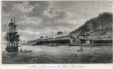 Freetown vuonna 1803.